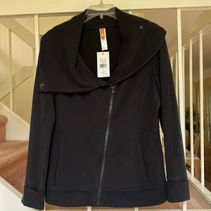 Lucy NWT Hatha Flow Jacket, Black Large